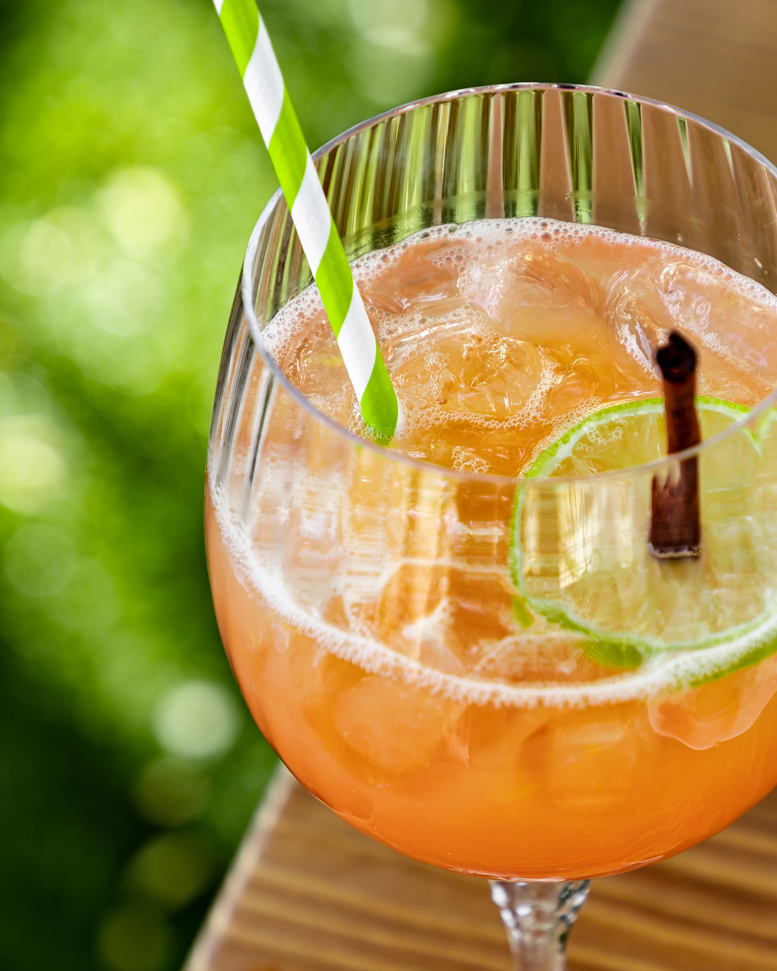 Cocktail at The Botanist Vegan Restaurant in Zadar, Croatia